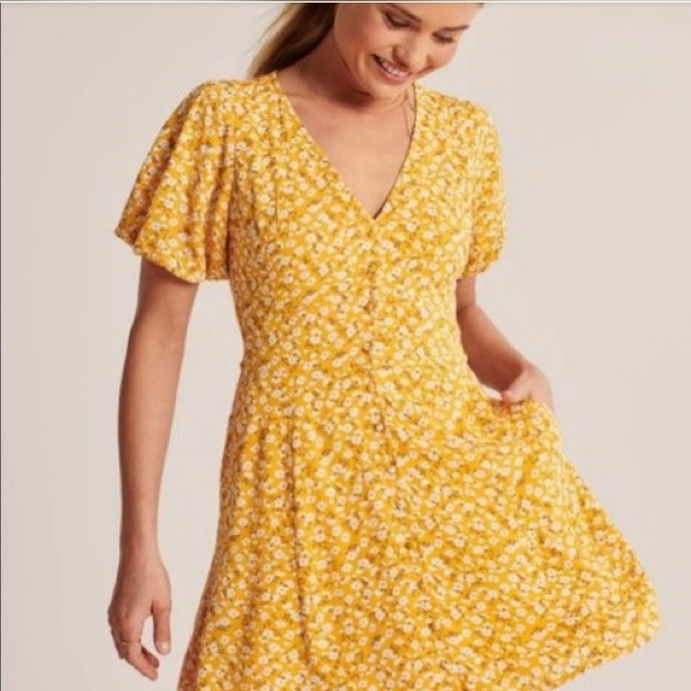 Yellow Abercrombie Sundress